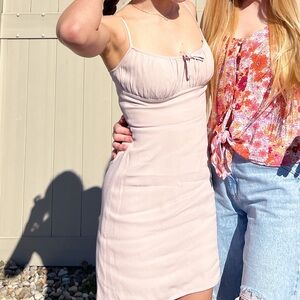 Blush mini Dress